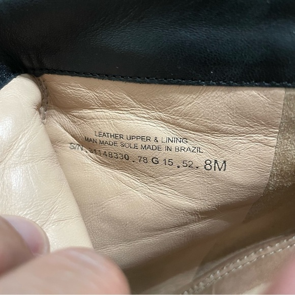 Tory Burch Quilted Wedge Bootie Black size 8 M - Picture 13 of 13